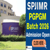 SPJIMR PGPGM Admission 2026 Schedule Out; Round 1 Applications Open Till February 8